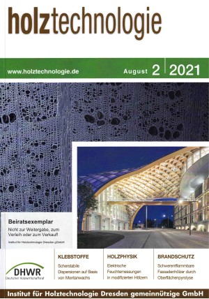 Cover Holztechnologie 62 (2021) 2