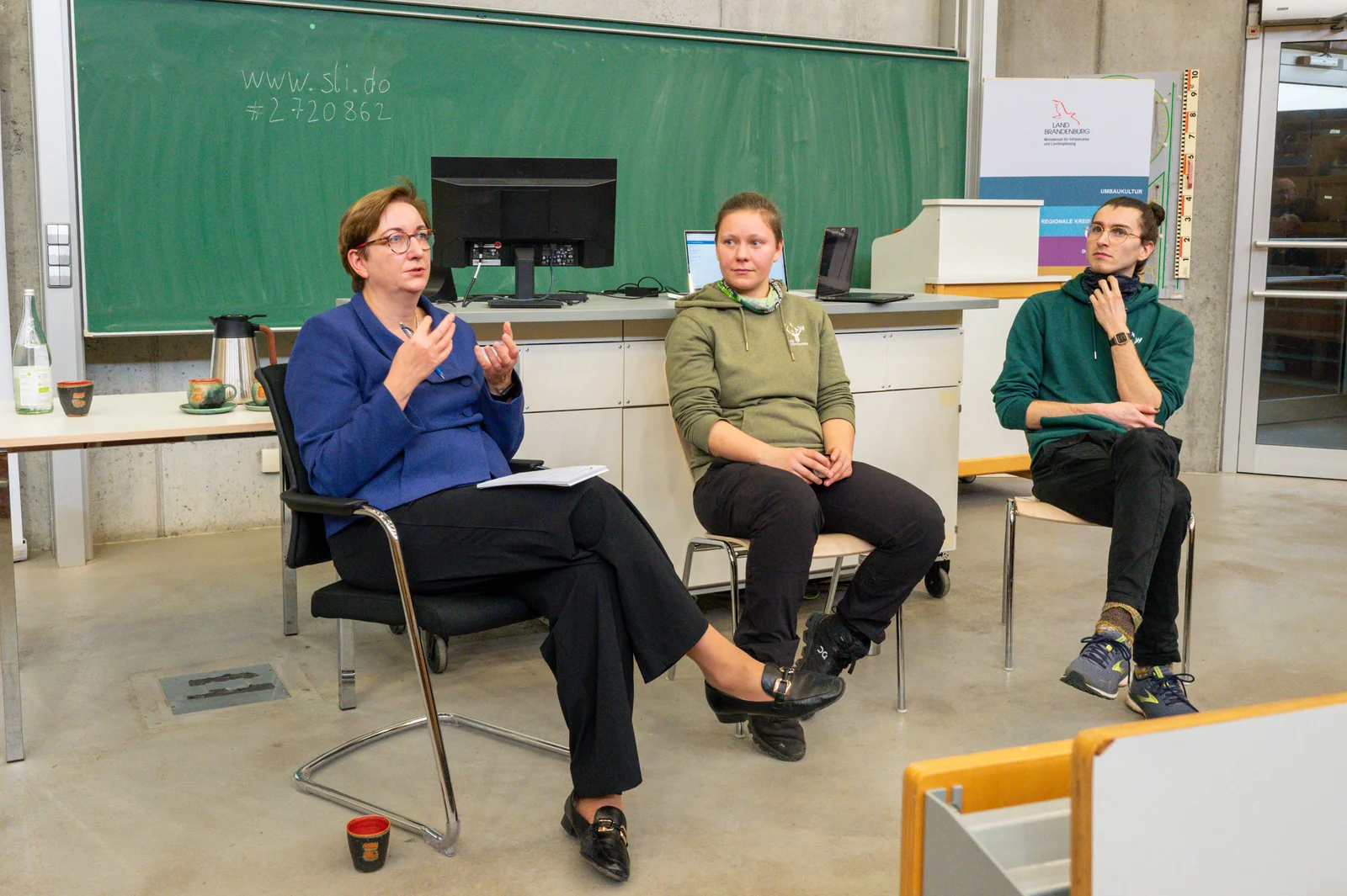 Visit of Federa Minister Klara Geywitz Visit Klara Geywitz