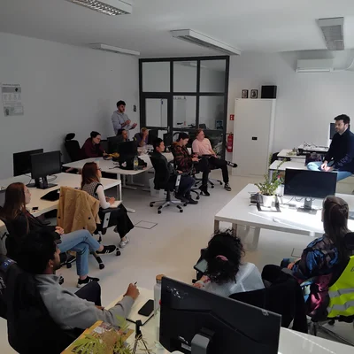 students during a seminar Sustainable Entrepreneurship and Social Innovation
