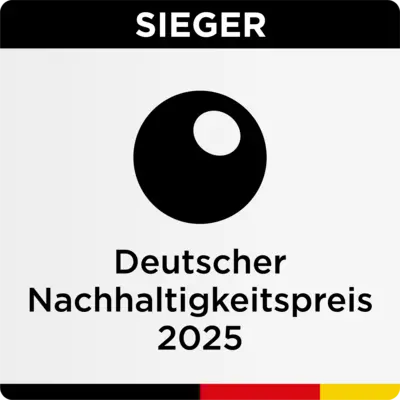 Die HNEE erhält Deutschen Nachhaltigkeitspreis 2025.