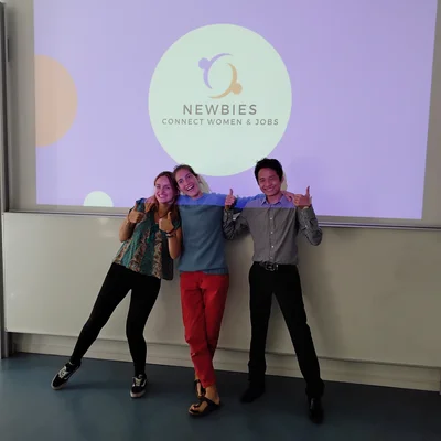 Studierende präsentieren ihr Projekt Sustainable Entrepreneurship and Social Innovation