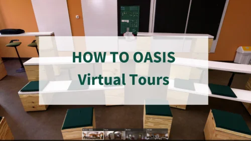 Virtuelle Tour OASIS Bild mit Text How To Oasis?