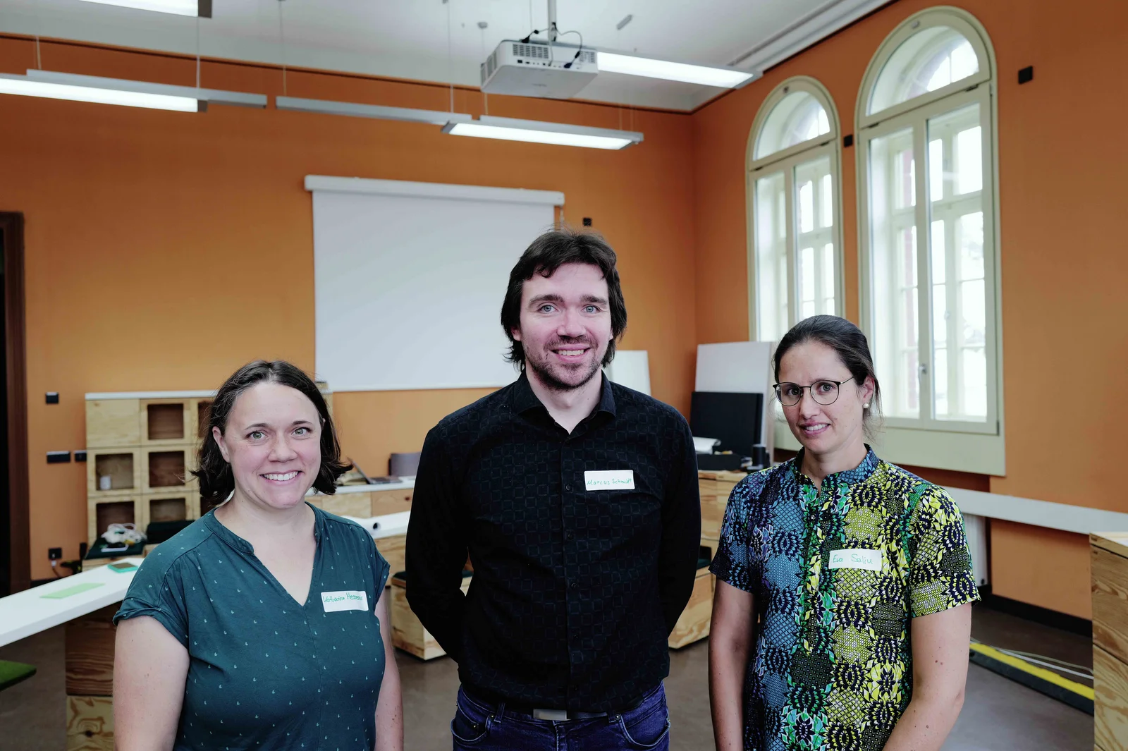 Three new professors Three new professors