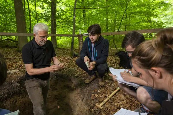 Practical exercise in soil science with Prof. Dr. Riek