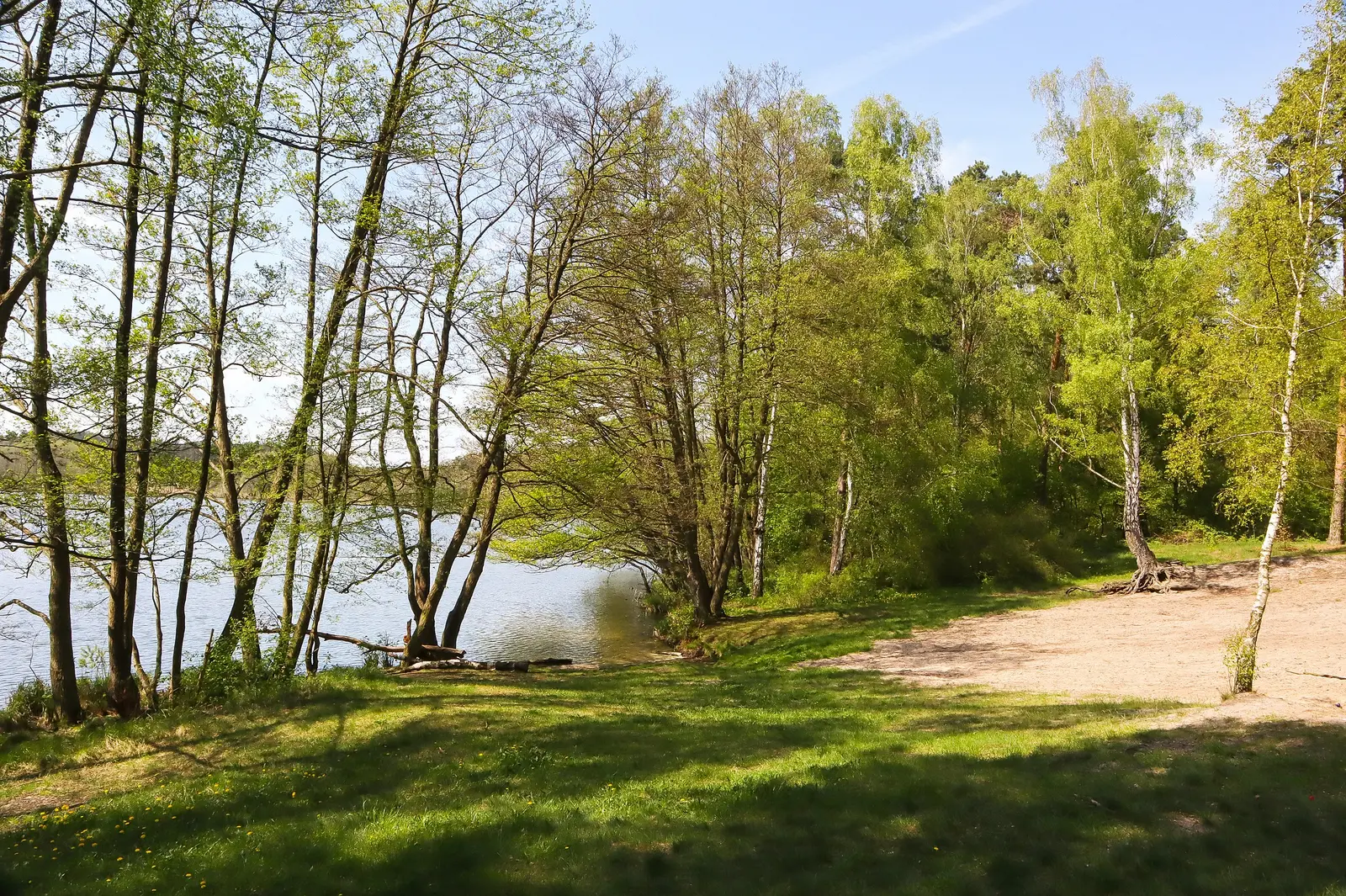 Schwärzesee in der Umgebung von Eberswalde