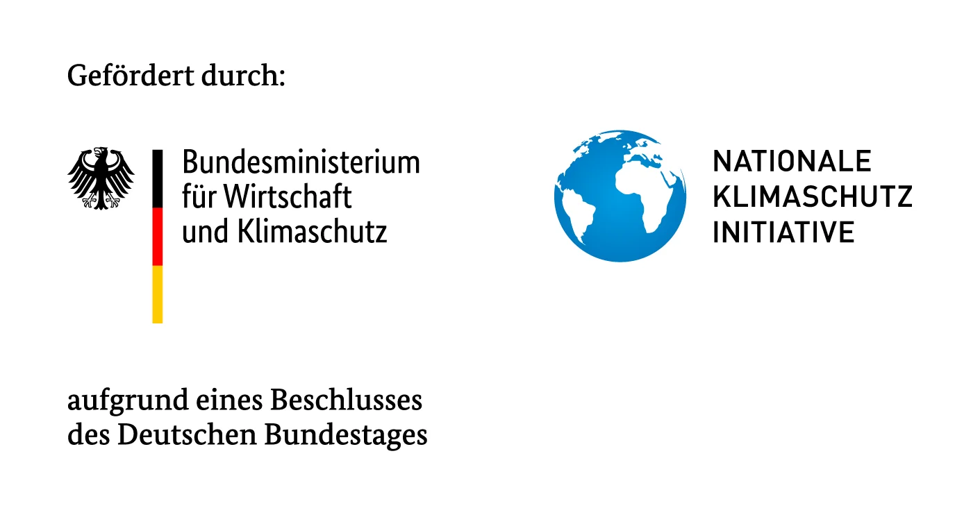 Förderzeichen BMWK & Nationale Klimaschutz Initiative Förderzeichen BMWK & Nationale Klimaschutz Initiative